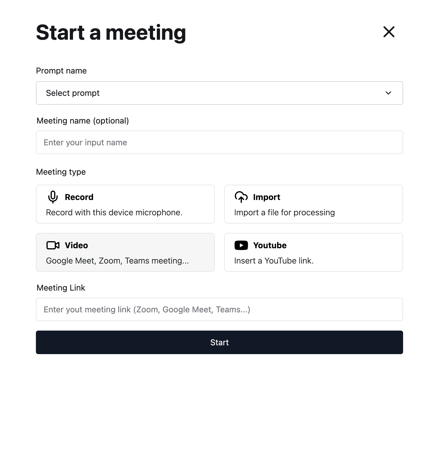 Upmeet joins the meeting automatically